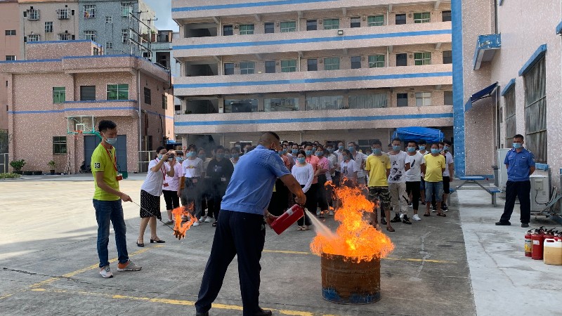 嘉友组织消防演练，提高嘉人消防意识